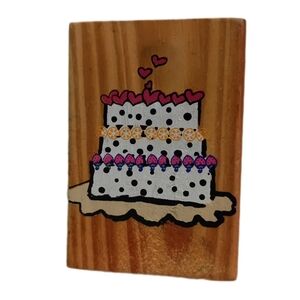 Decorative Cake Design Stamp - Multicolor